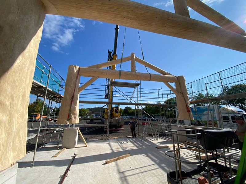 Timberjacks Bad Hersfeld Aufbau