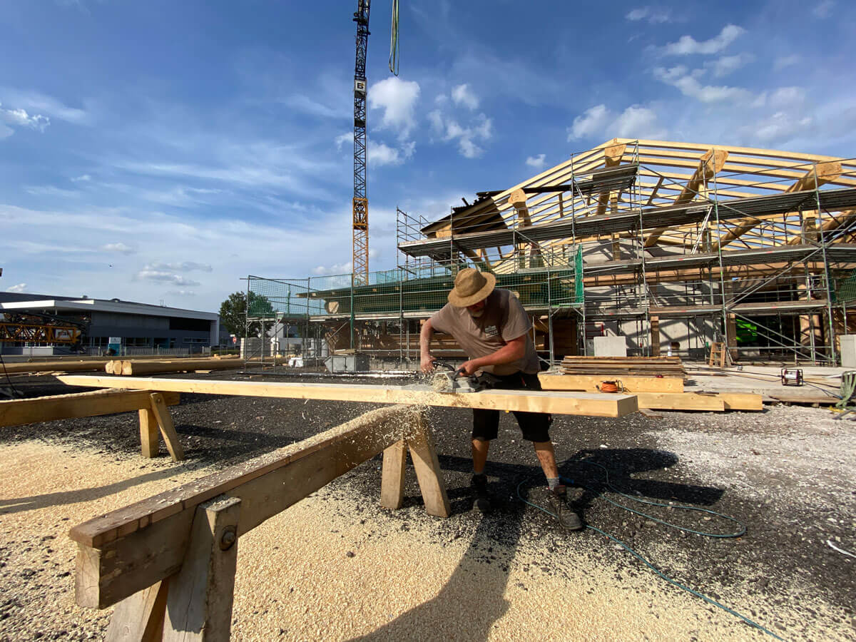 Timberjacks Bad Hersfeld Aufbau