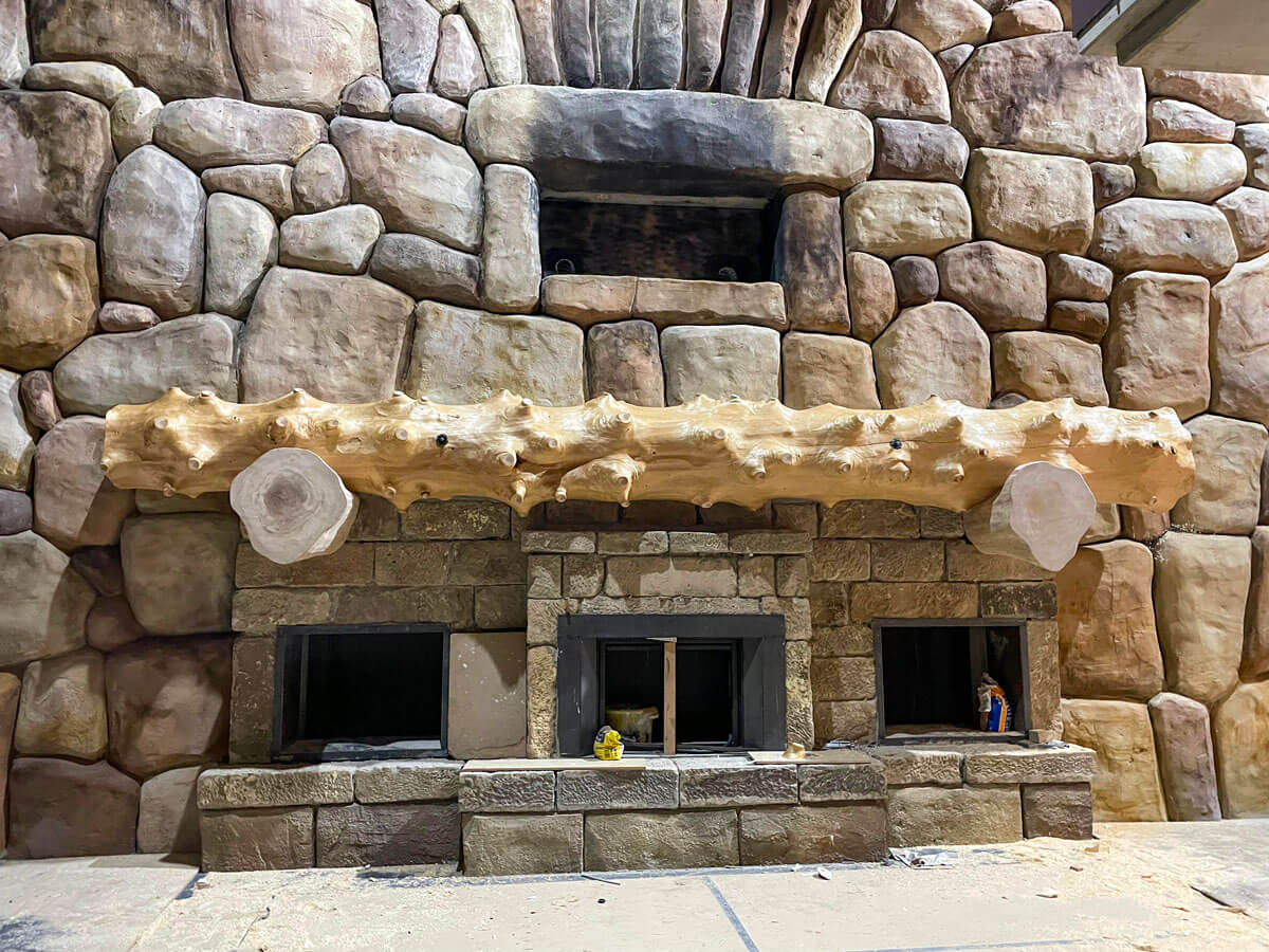 Aufbau Timberjacks Bannewitz