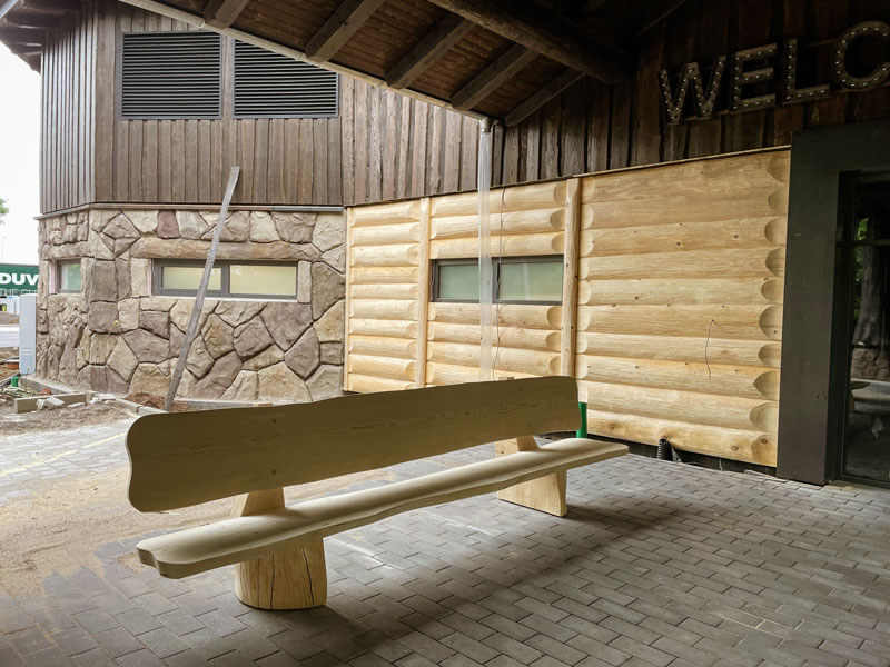 Aufbau Timberjacks Bocholt
