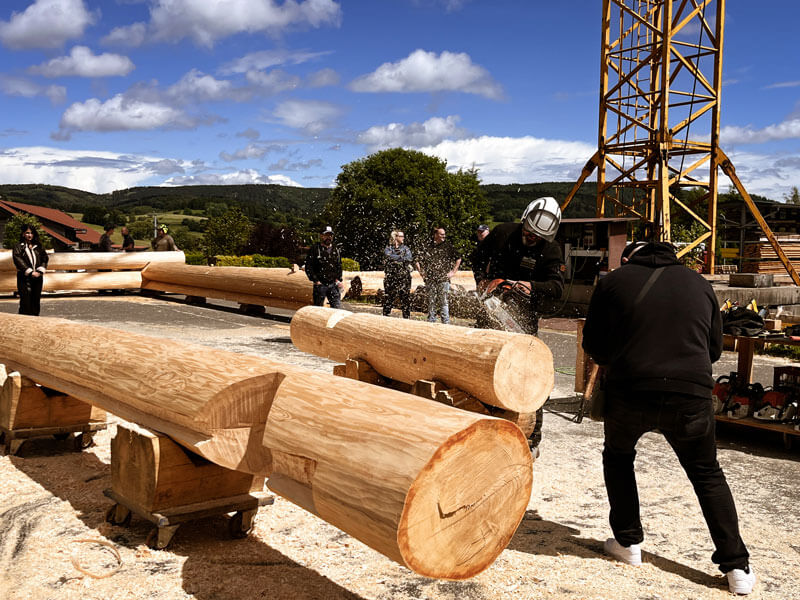 Teamevent mit Timberjacks in Brotterode