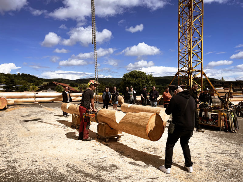 Teamevent mit Timberjacks in Brotterode