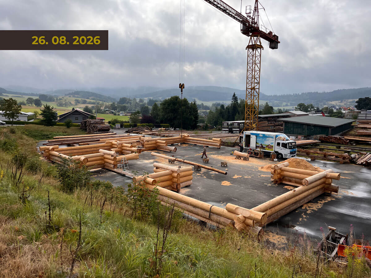 Zeitraffer Fertigung Timberjacks Bornheim