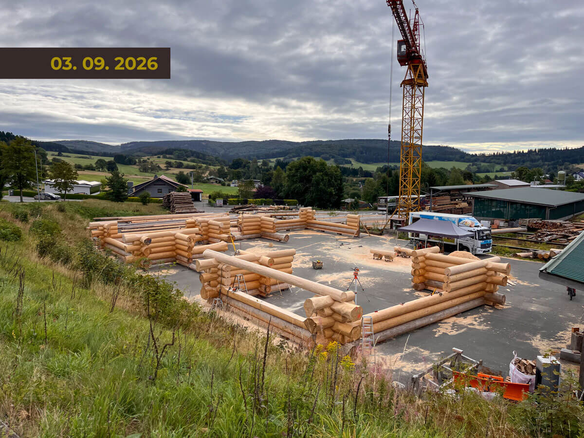 Zeitraffer Fertigung Timberjacks Bornheim
