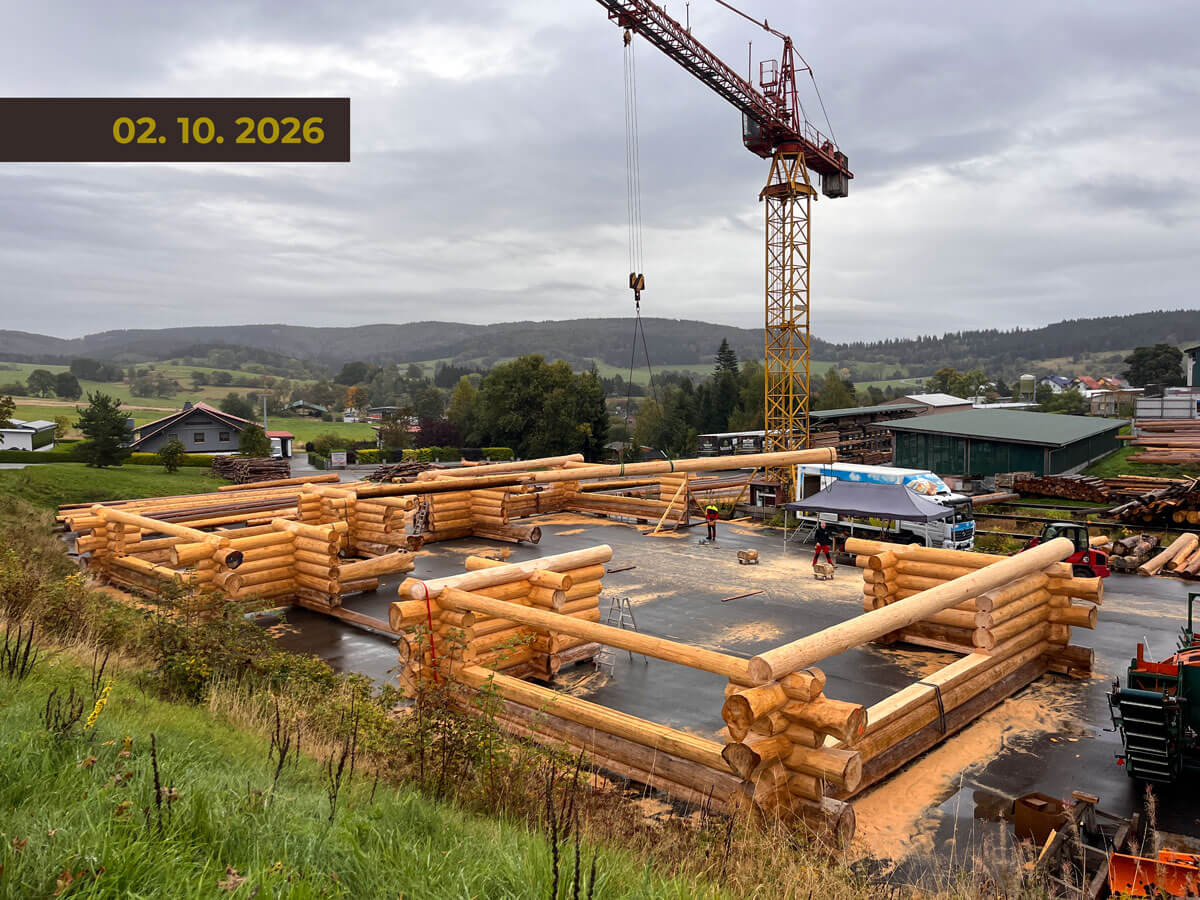 Zeitraffer Fertigung Timberjacks Bornheim