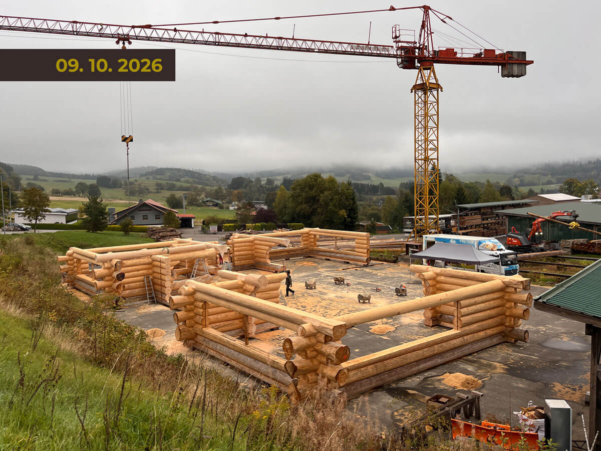 Zeitraffer Fertigung Timberjacks Bornheim